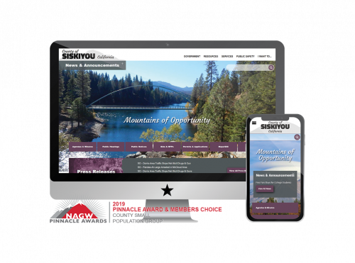 Siskiyou Screenshot in Computer with Phone