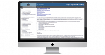 Screenshot of Stem's Self-Publishing Software in Monitor