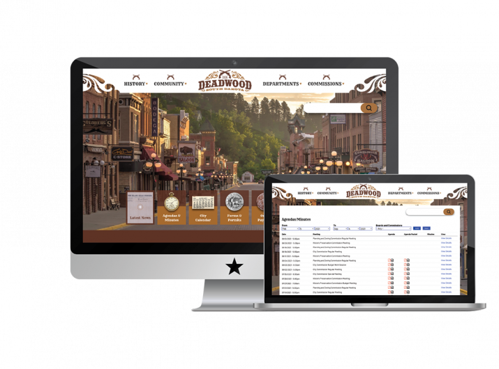 Deadwood website, and meetings in devices